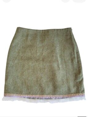 American Girl Wool Skirt w Ruffle Trim Girls 14